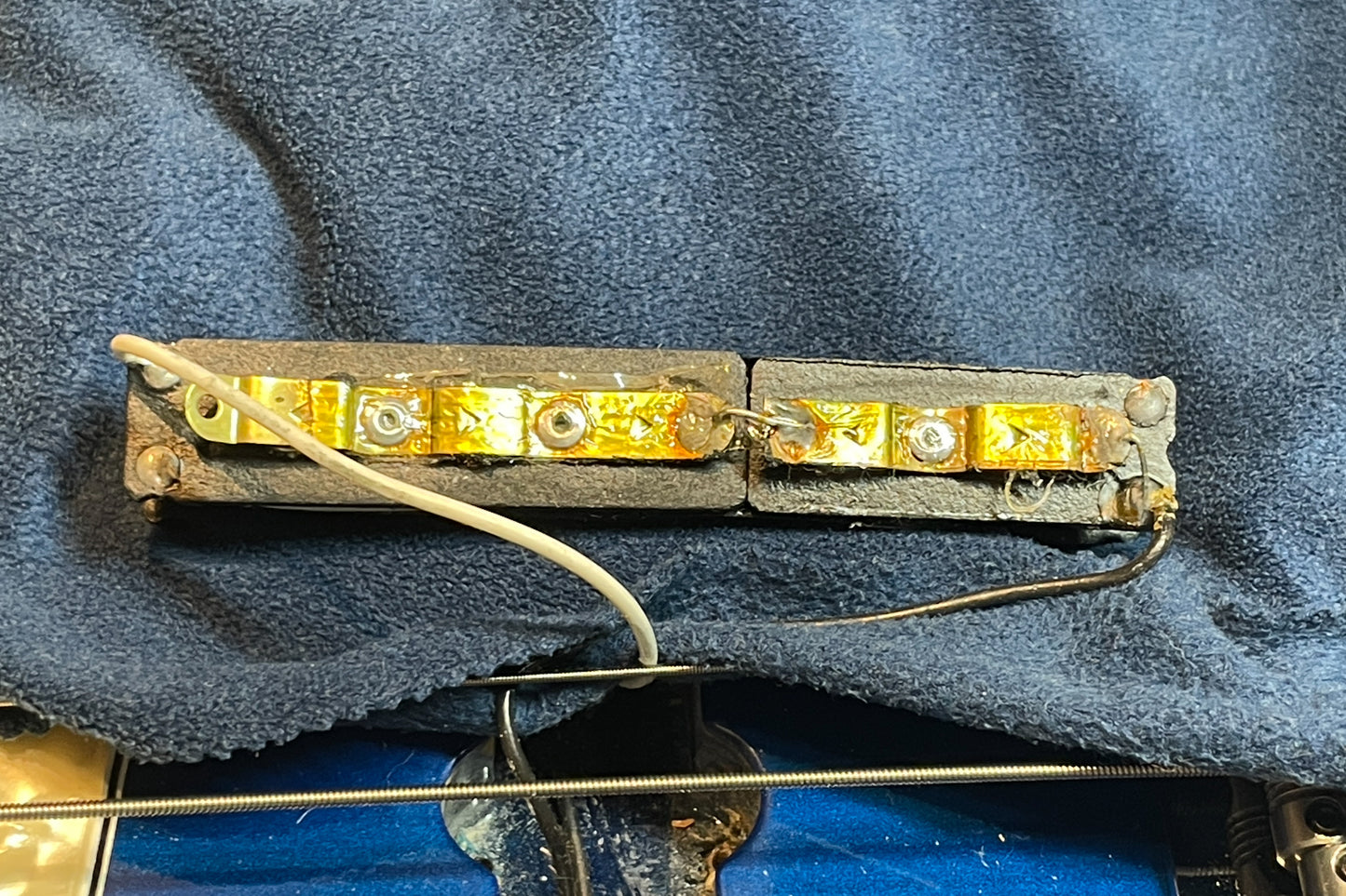 【used】Fender / American Deluxe Jazz Bass V Blue Burst 1996 4.325kg #N6193846【GIB Yokohama】