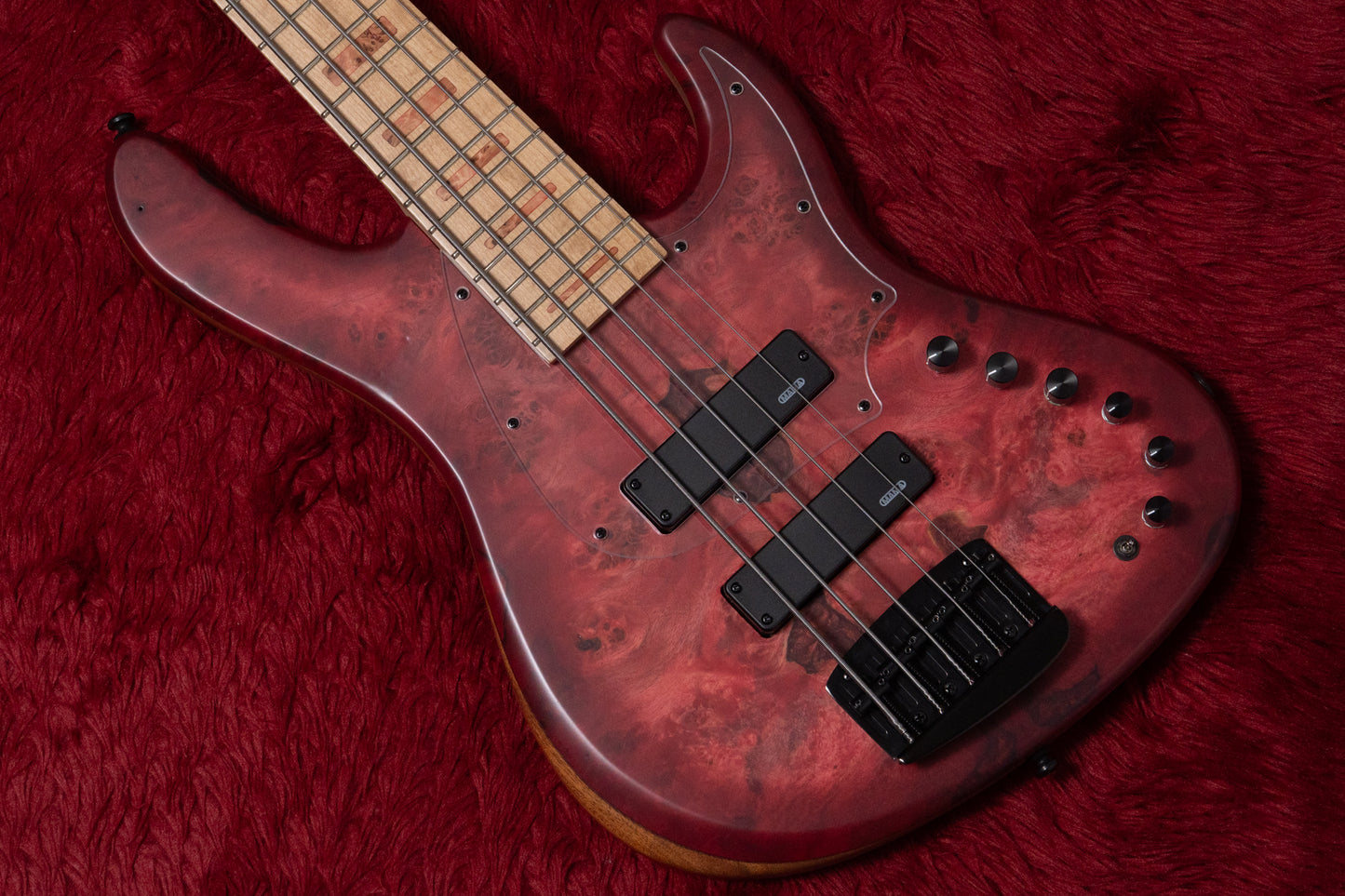 【new】Capurso Guitars / Spiral Deluxe 5st Burl Top / Ruby Red Burst 3.815kg【GIB Yokohama】