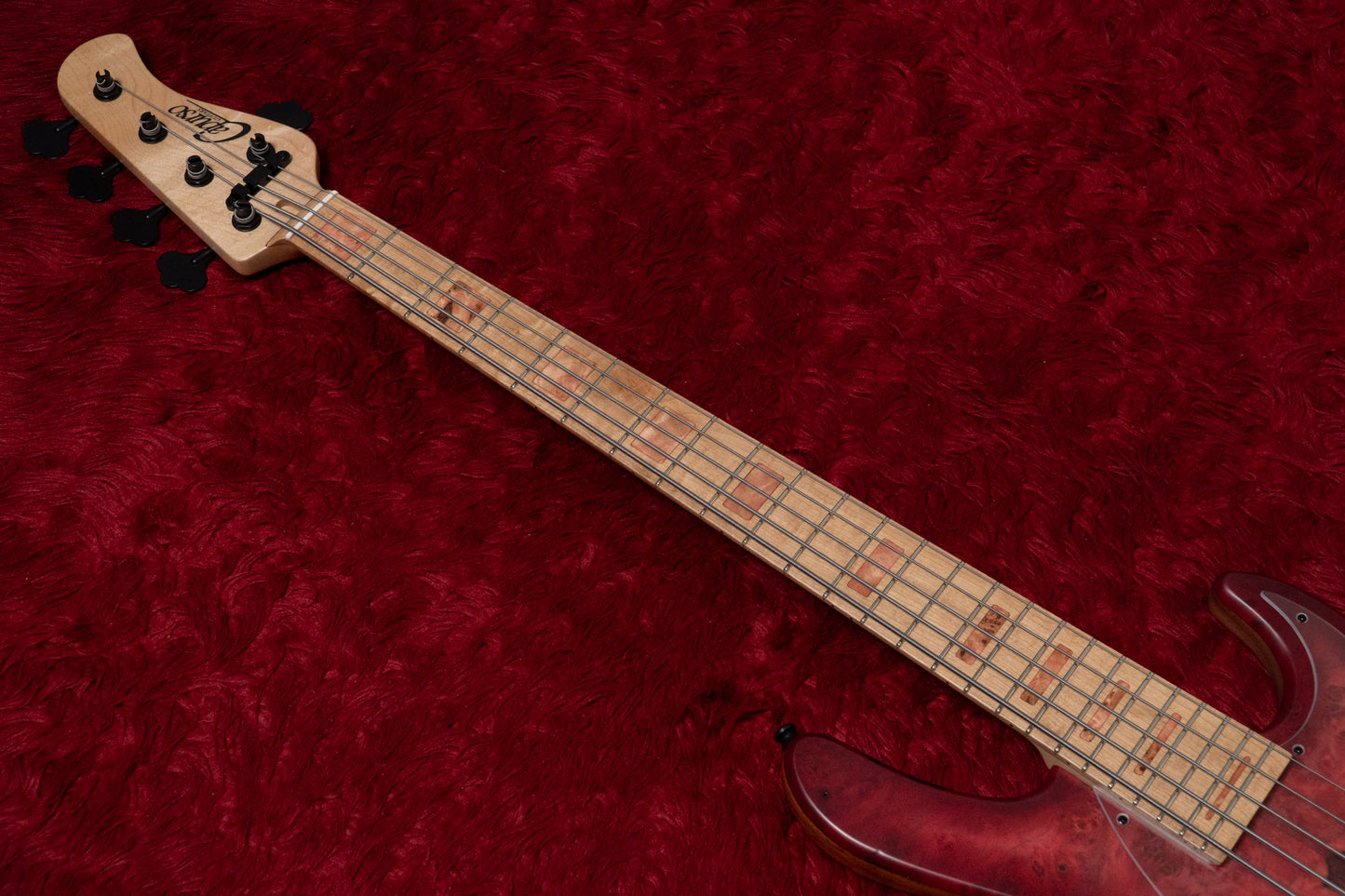 【new】Capurso Guitars / Spiral Deluxe 5st Burl Top / Ruby Red Burst 3.815kg【GIB Yokohama】