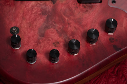 【new】Capurso Guitars / Spiral Deluxe 5st Burl Top / Ruby Red Burst 3.815kg【GIB Yokohama】