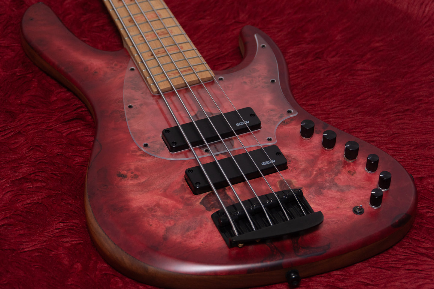 【new】Capurso Guitars / Spiral Deluxe 5st Burl Top / Ruby Red Burst 3.815kg【GIB Yokohama】