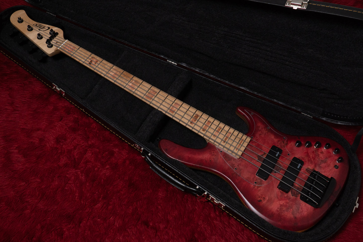 【new】Capurso Guitars / Spiral Deluxe 5st Burl Top / Ruby Red Burst 3.815kg【GIB Yokohama】