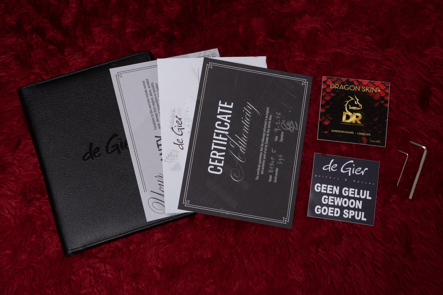 【new】De Gier / Bebop 5 Sunburst 4.235kg #396【GIB Yokohama】