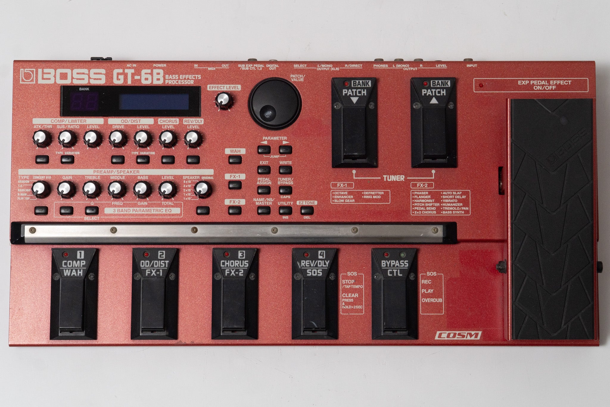 used】BOSS / GT-6B【GIB Yokohama】 – Bass Shop Geek IN Box