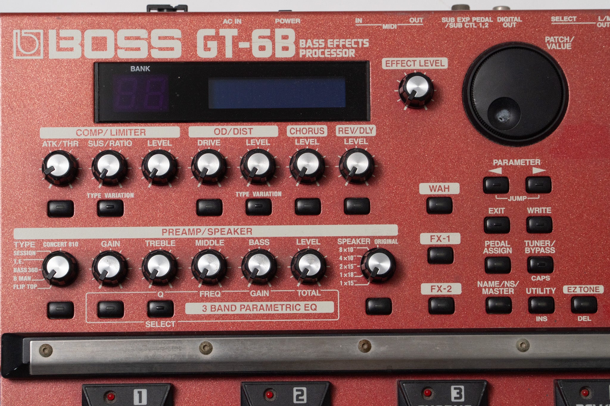 BOSS GT-6B ベースエフェクター used】BOSS / GT-6B【GIB Yokohama】 – Bass Shop Geek IN Box