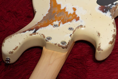 【used】Xotic / XJ-1T 5st Vintage White over 3TB Heavy Aged Alder/R 2024 4.570kg ##3109【GIB Yokohama】