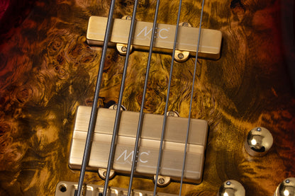 【new】Warwick / Custom Shop Streamer Stage II 5 Limited 2025 Master Reserve Poplar Burl top 4.420kg #M164264-25【GIB Yokohama】