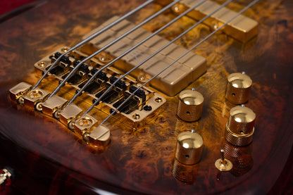 【new】Warwick / Custom Shop Streamer Stage II 5 Limited 2025 Master Reserve Poplar Burl top 4.420kg #M164264-25【GIB Yokohama】