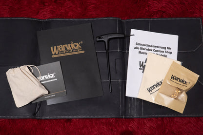 【new】Warwick / Custom Shop Streamer Stage II 5 Limited 2025 Master Reserve Poplar Burl top 4.420kg #M164264-25【GIB Yokohama】