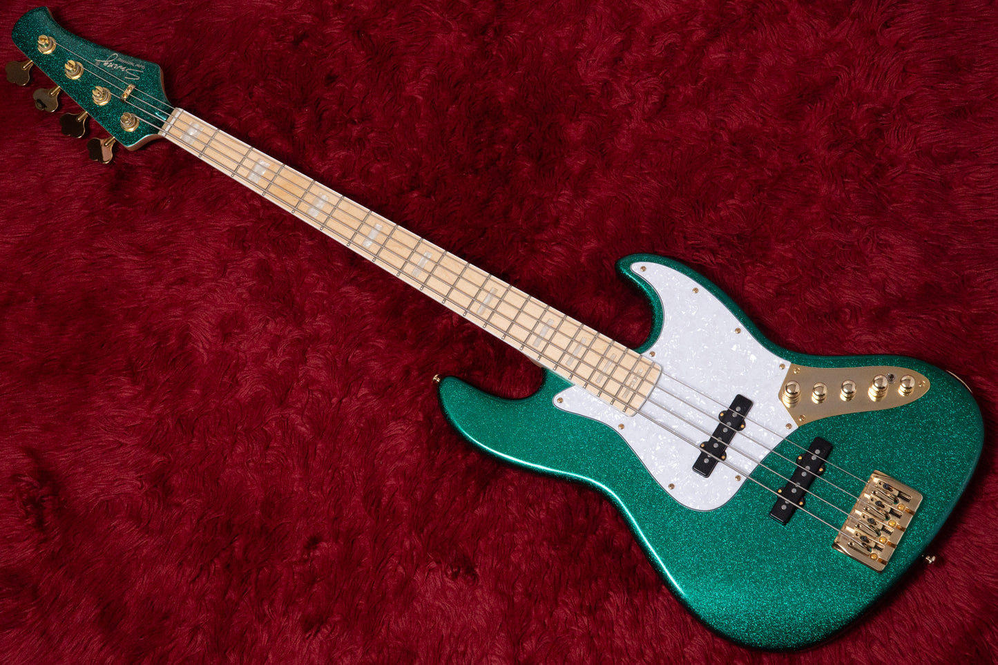 【new】Swing Guitars / Jazz Deluxe 4 Metallic Teal Green 4.385kg #24070055【GIB Yokohama】