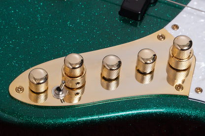 【new】Swing Guitars / Jazz Deluxe 4 Metallic Teal Green 4.385kg #24070055【GIB Yokohama】