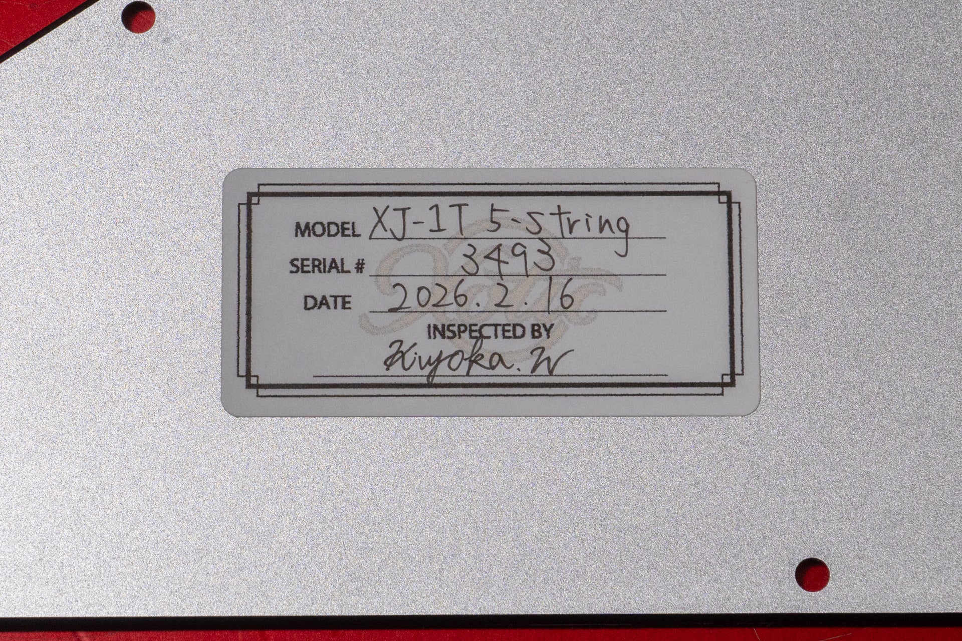 new】Xotic / XJ-1T 5st CAR over 3TB Heavy Aged Alder R 4.305kg #J