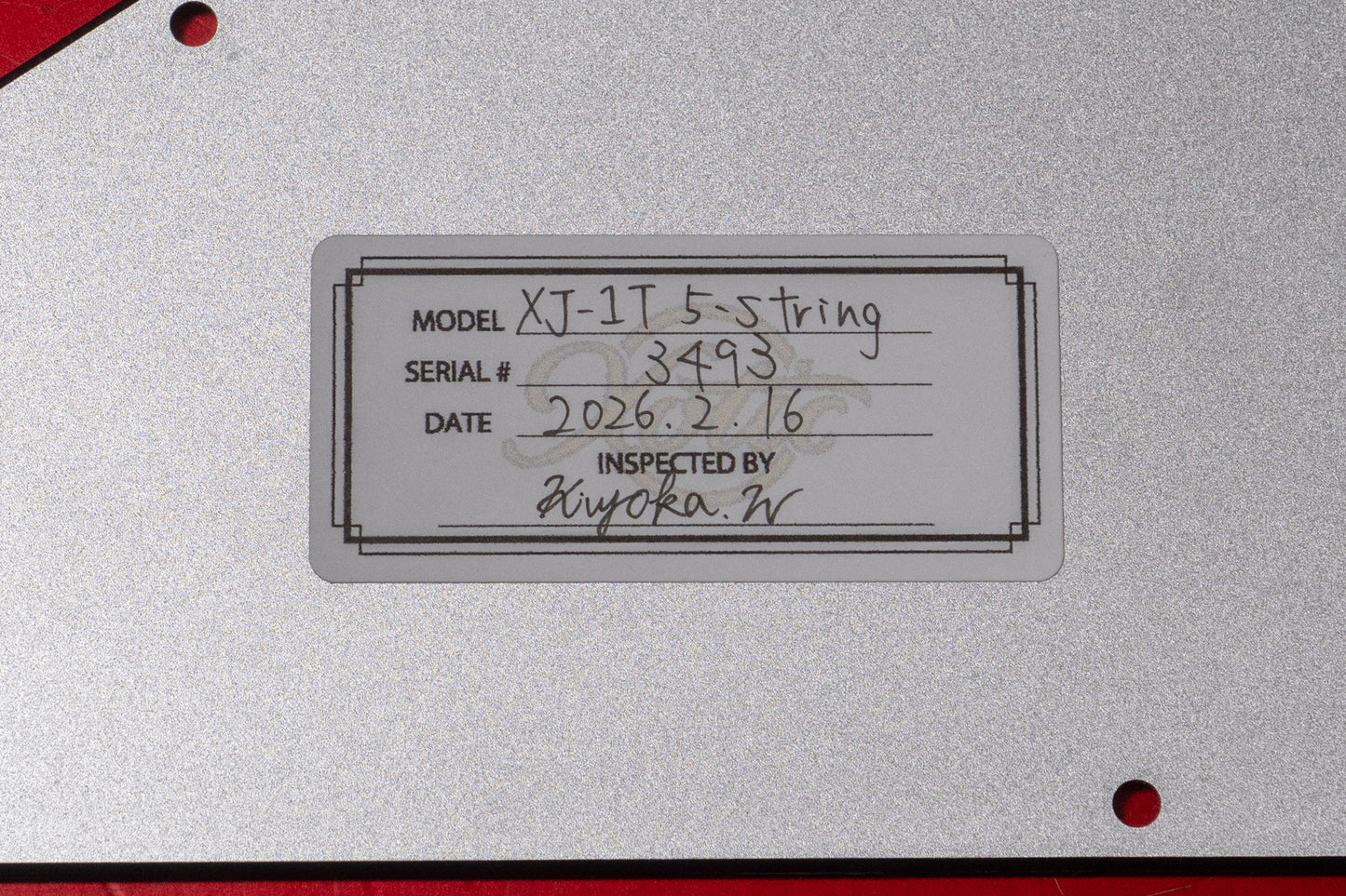 【new】Xotic / XJ-1T 5st CAR over 3TB Heavy Aged Alder R 4.305kg #J-3493【GIB Yokohama】