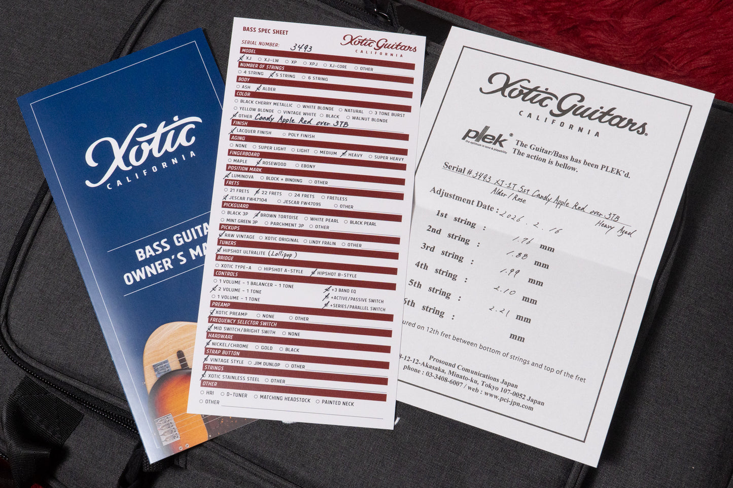 【new】Xotic / XJ-1T 5st CAR over 3TB Heavy Aged Alder R 4.305kg #J-3493【GIB Yokohama】