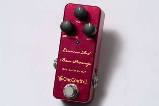 【used】One Control / CRIMSON RED BASS PREAMP【GIB Yokohama】