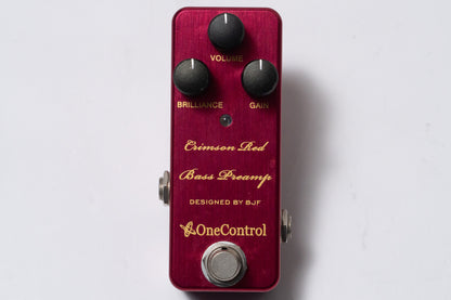 【used】One Control / CRIMSON RED BASS PREAMP【GIB Yokohama】