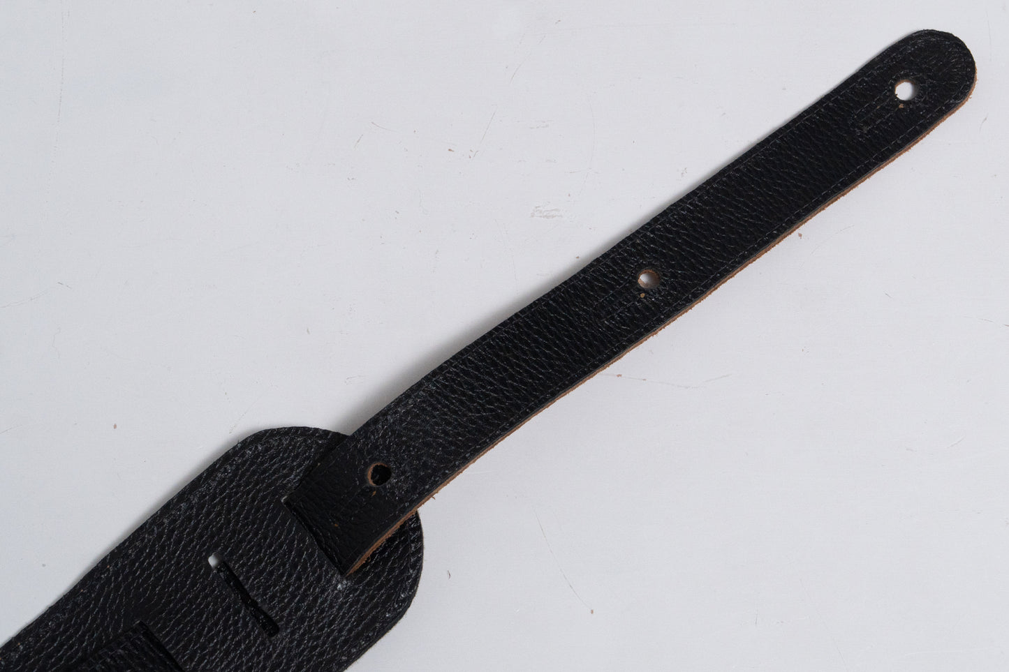 【used】ERGOSTRAPS / Padded Kalfun Cracked Brown / Brown suede details 4"" KF401-cbr-brs regular【GIB Yokohama】
