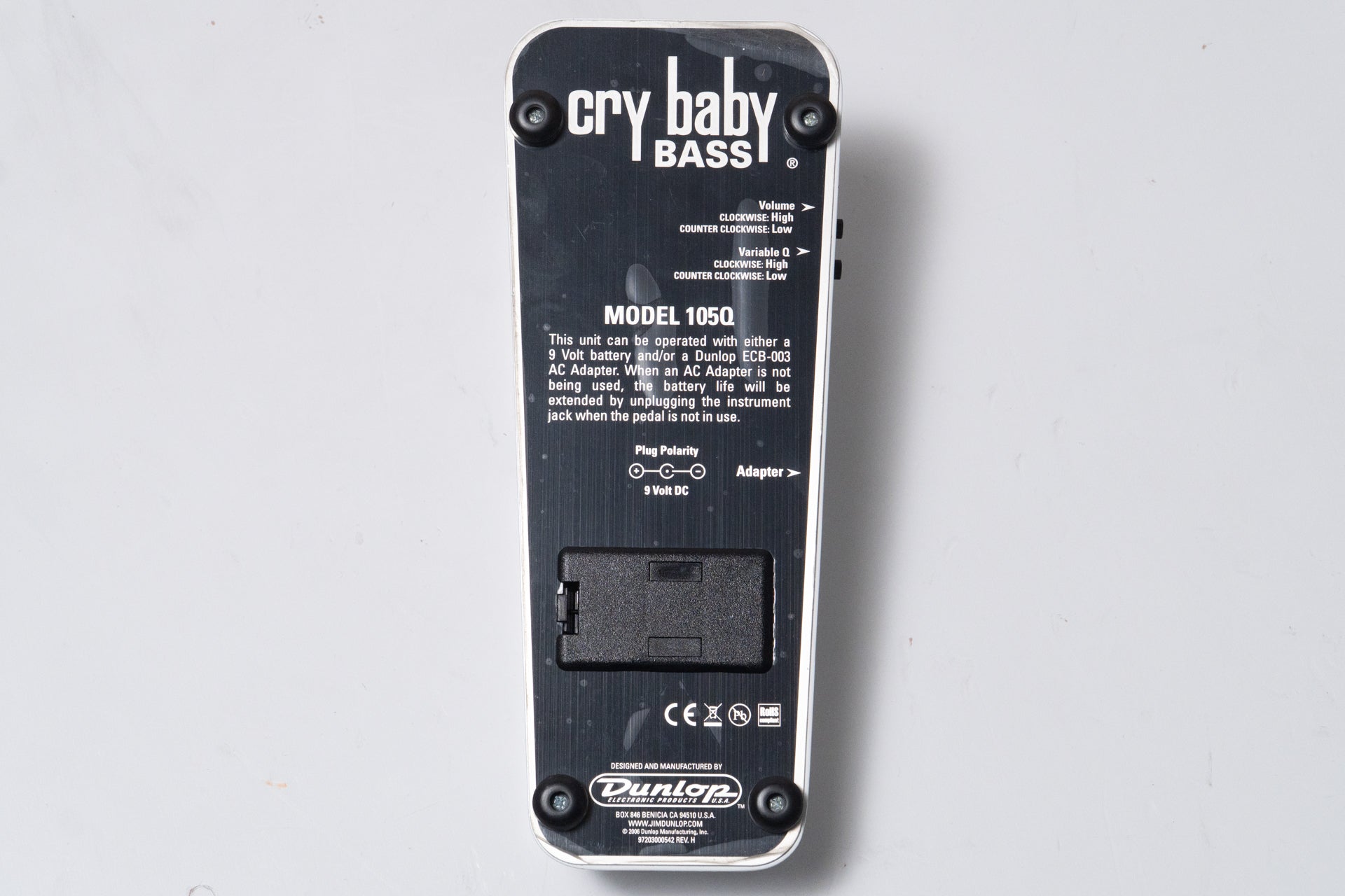 used】JIM DUNLOP / CBM105Q CRY BABY BASS WAH【GIB Yokohama