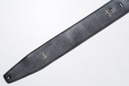 【used】Moody Straps / 4.0 Inch Black /Black Leather Standard Tail【GIB Yokohama】