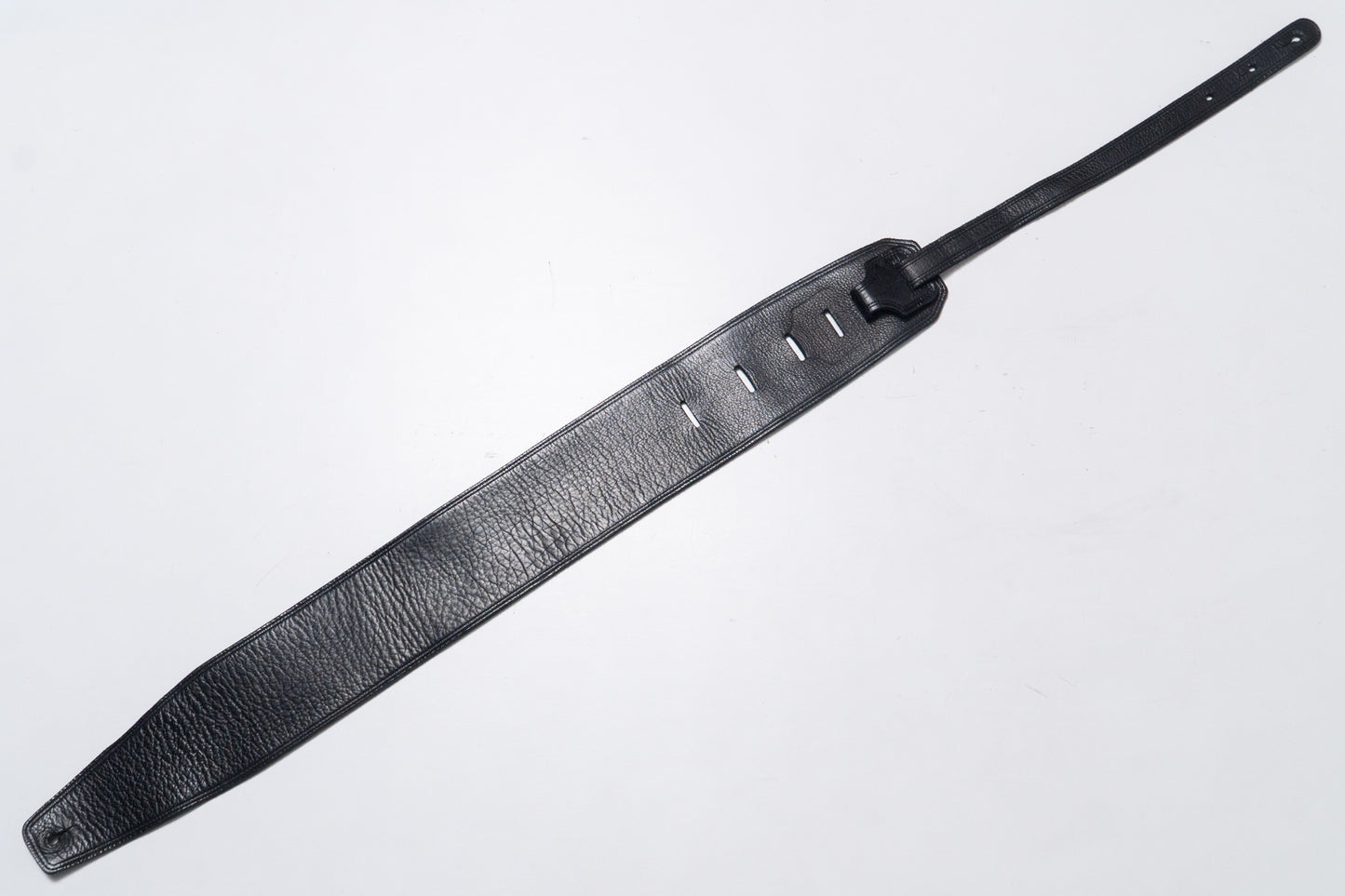 【used】Moody Straps / 4.0 Inch Black /Black Leather Standard Tail【GIB Yokohama】
