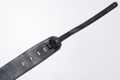 【used】Moody Straps / 4.0 Inch Black /Black Leather Standard Tail【GIB Yokohama】
