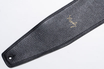 【used】Moody Straps / 4.0 Inch Black /Black Leather Standard Tail【GIB Yokohama】