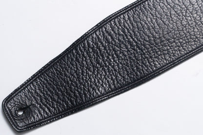 【used】Moody Straps / 4.0 Inch Black /Black Leather Standard Tail【GIB Yokohama】