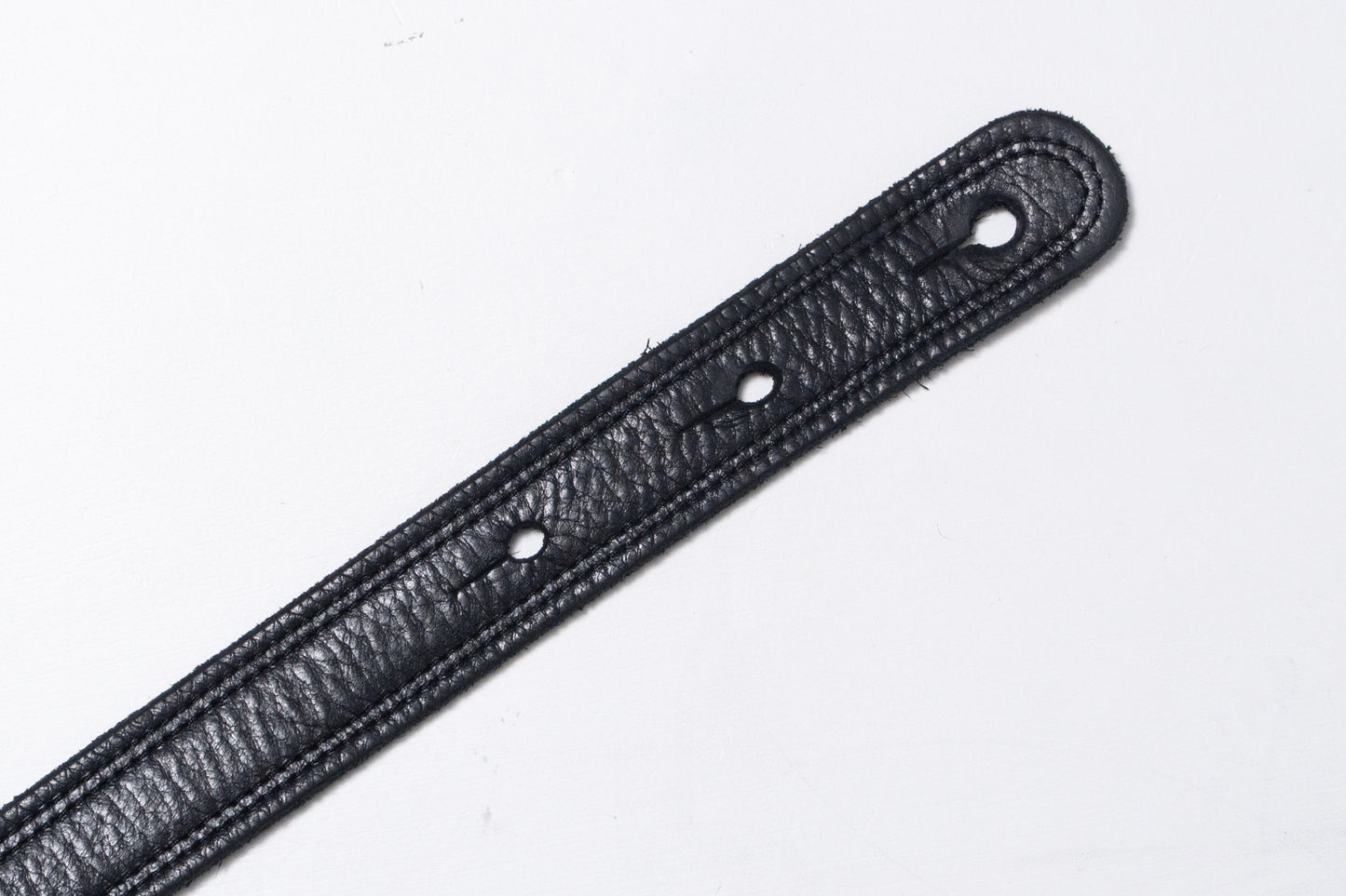 【used】Moody Straps / 4.0 Inch Black /Black Leather Standard Tail【GIB Yokohama】