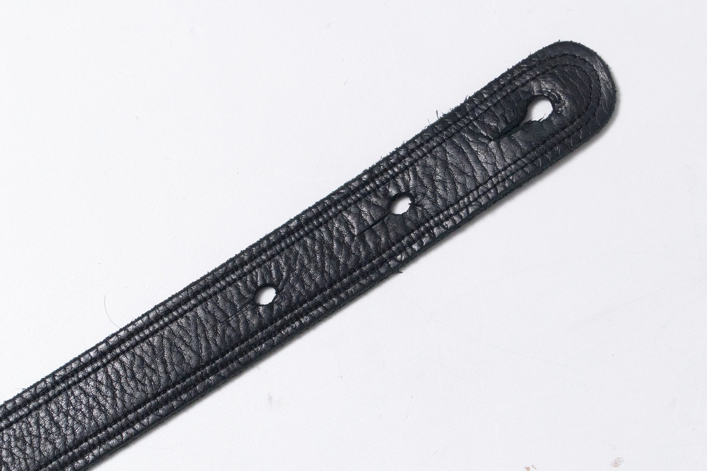 【used】Moody Straps / 4.0 Inch Black /Black Leather Standard Tail【GIB Yokohama】