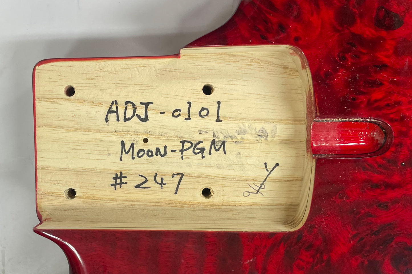【used】moon / JJ-custom MB K.Nyui TR/E BK Ikebe 40th Anniversary model Transparent Red 4.390kg #56312【GIB Yokohama】