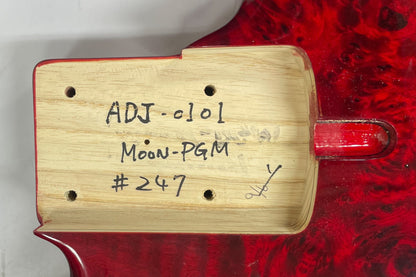 【used】moon / JJ-custom MB K.Nyui TR/E BK Ikebe 40th Anniversary model Transparent Red 4.390kg #56312【GIB Yokohama】