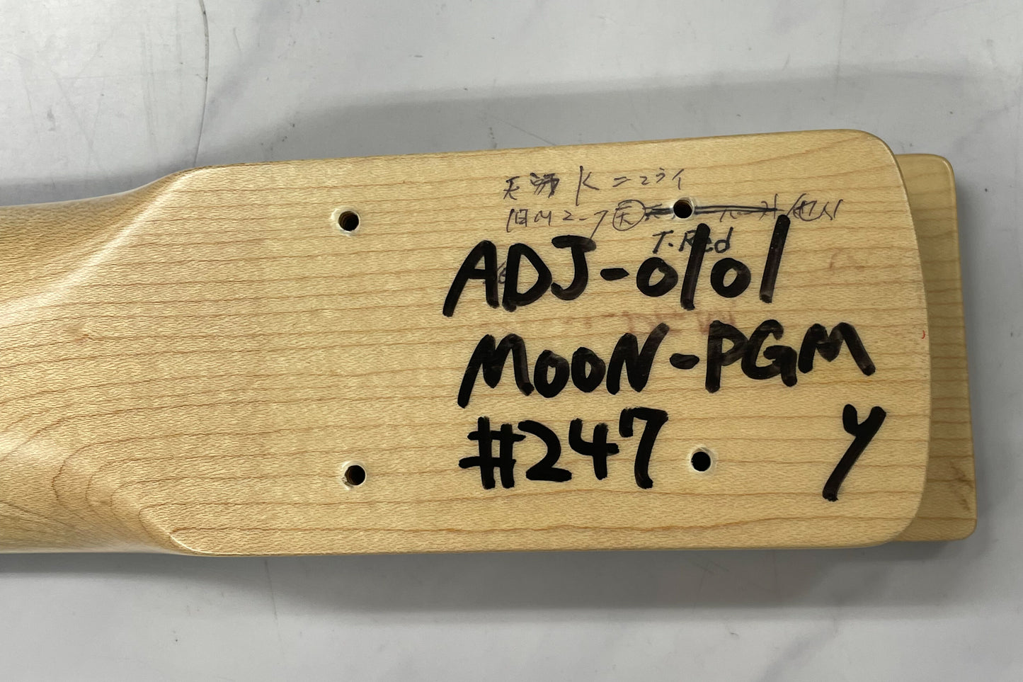 【used】moon / JJ-custom MB K.Nyui TR/E BK Ikebe 40th Anniversary model Transparent Red 4.390kg #56312【GIB Yokohama】