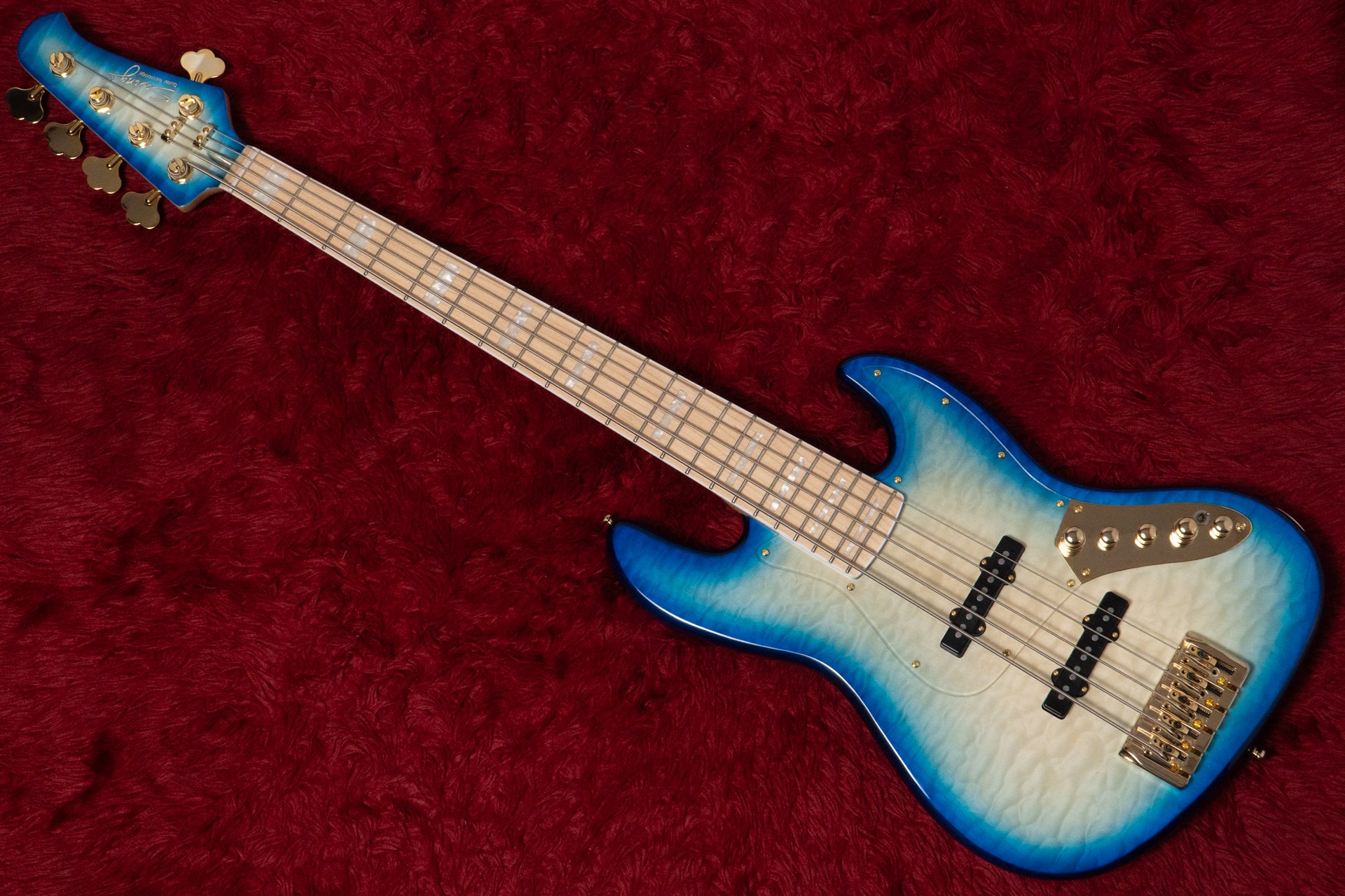 new】Swing Guitars / Jazz Deluxe 5 Aqua Burst 4.575kg #25080049