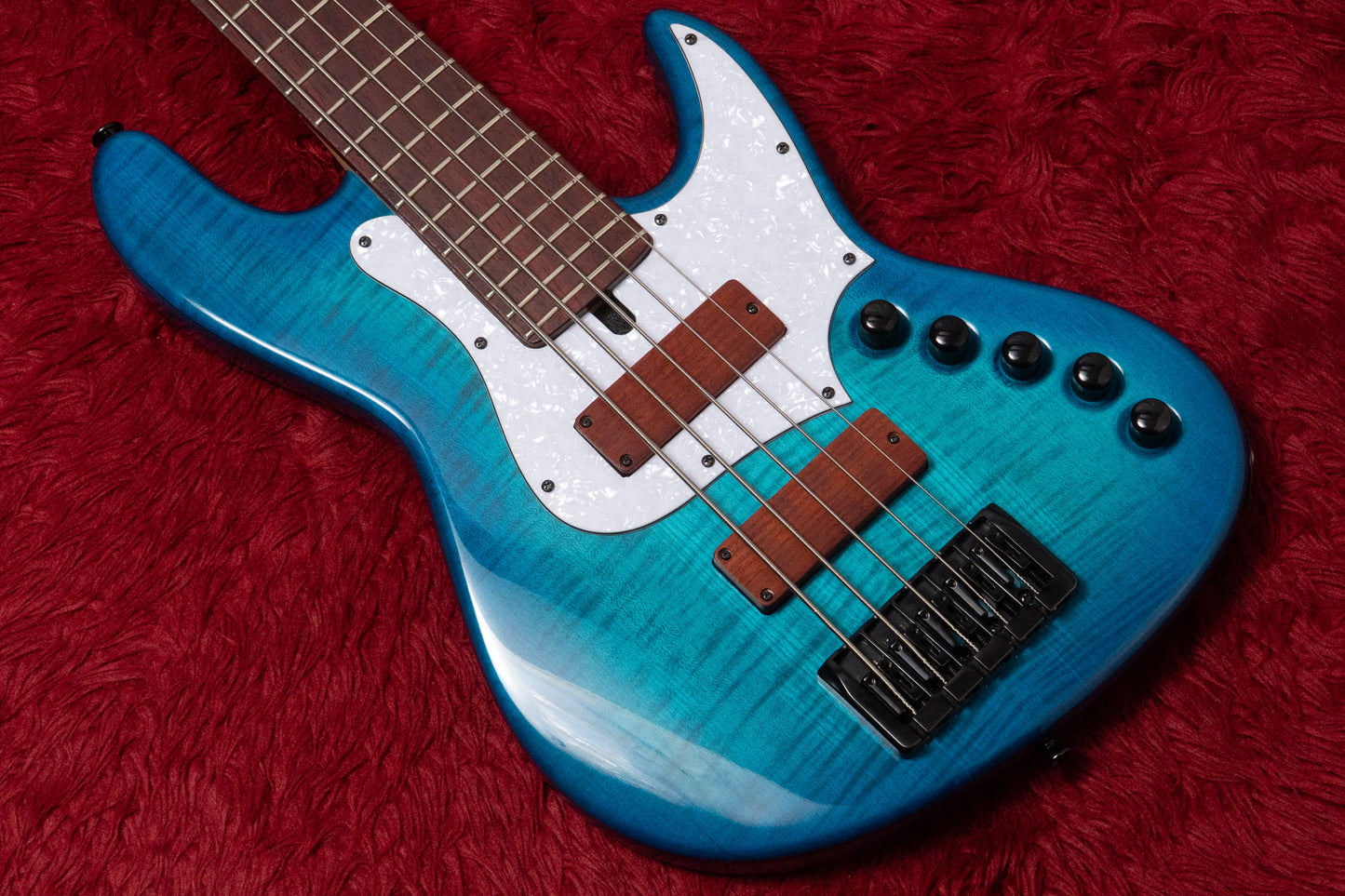 【used】Maruszczyk / Elwood L 5a-24 Custom 2Tone Turquoise Padouk 2023 2023 4.535kg #230253【GIB Yokohama】