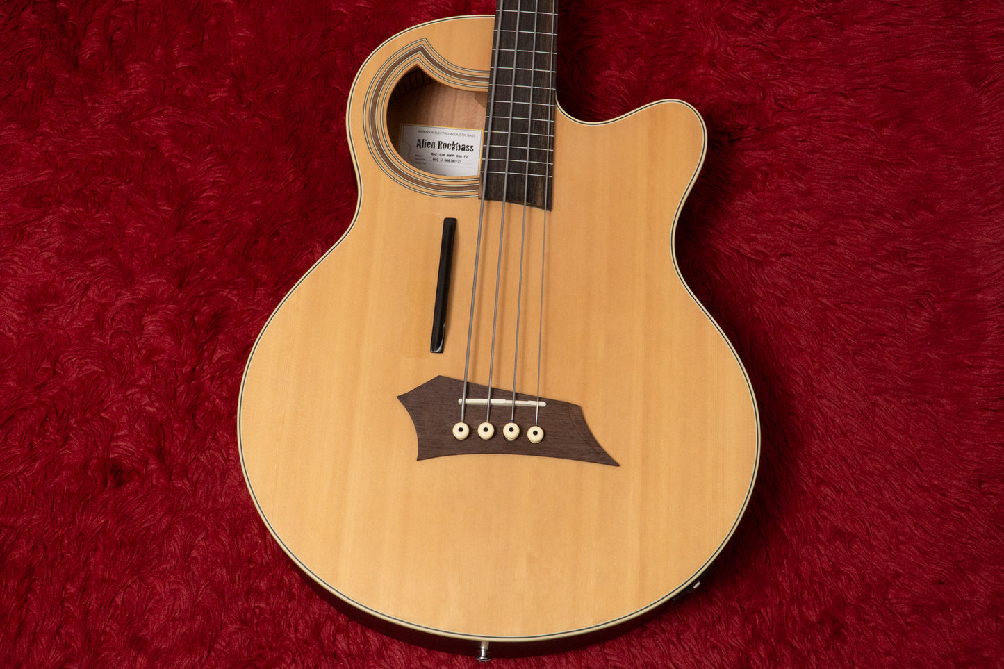 【used】Warwick / RockBass Alien Standard 4st NAT FL 2021 2.880kg #J008781-21【GIB Yokohama】