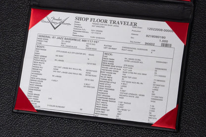 【used】Fender Custom Shop / MBS 1961 Jazz Bass Relic by Yuriy Shishkov 2022 4.050kg #R125009【GIB Yokohama】