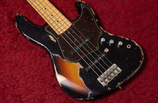 【used】Tsubasa Guitar Workshop / The Hopper 5st BLK/3TS Multi Layer Heavy Aged 4.035kg #0105【GIB Yokohama】