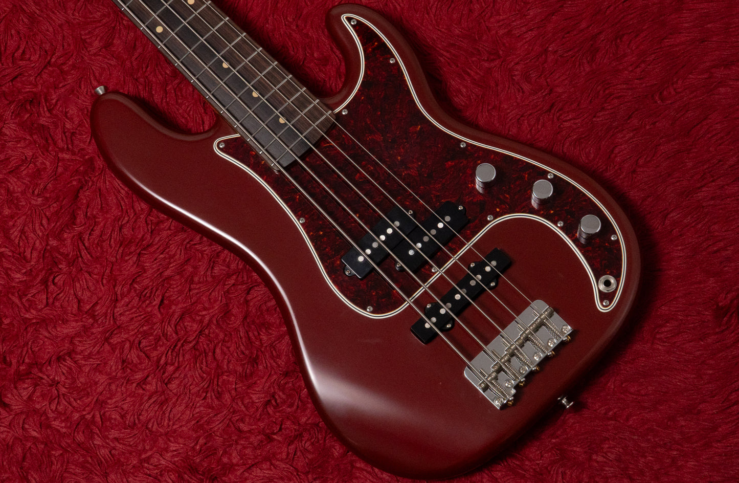 【used】Freedom Custom Guitar Research / O.S. R.S. PJ 5st C.O. Burguandy Mist 2025 4.225kg #1792L【GIB Yokohama】