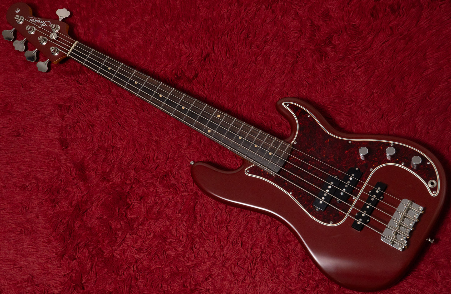 【used】Freedom Custom Guitar Research / O.S. R.S. PJ 5st C.O. Burguandy Mist 2025 4.225kg #1792L【GIB Yokohama】