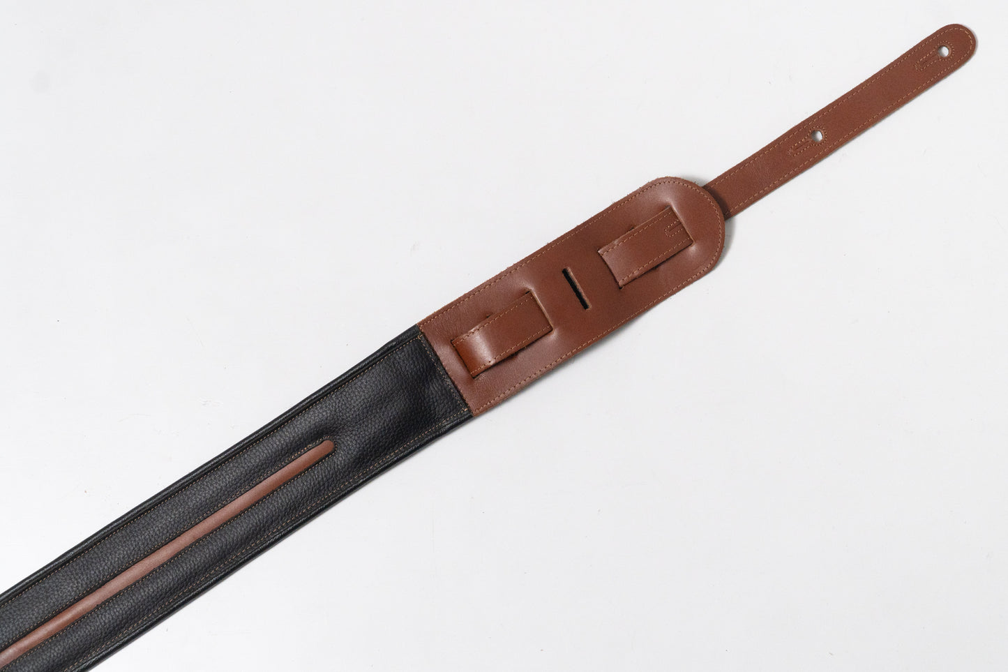【new】ERGOSTRAPS / Padded CROSS 3"" Black / Brown regular【GIB Yokohama】