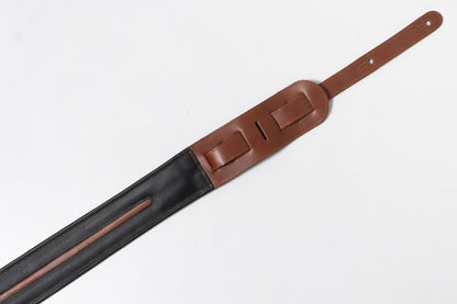 【new】ERGOSTRAPS / Padded CROSS 3"" Black / Brown regular【GIB Yokohama】