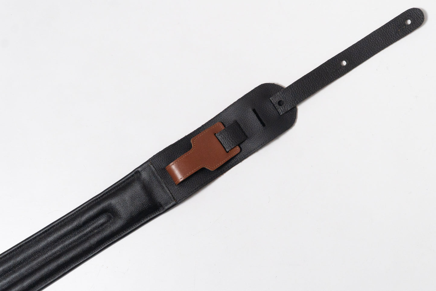 【new】ERGOSTRAPS / Padded CROSS 3"" Black / Brown regular【GIB Yokohama】