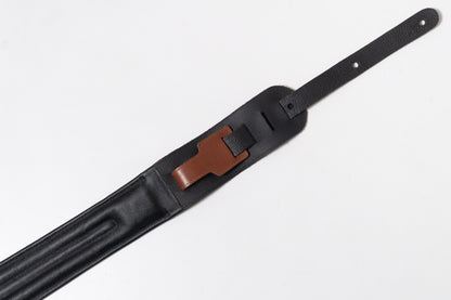 【new】ERGOSTRAPS / Padded CROSS 3"" Black / Brown regular【GIB Yokohama】