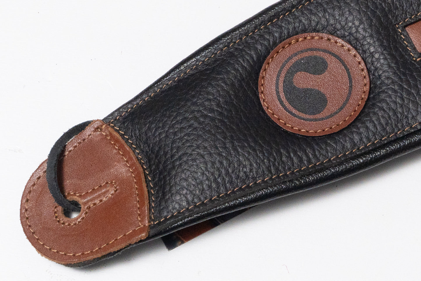 【new】ERGOSTRAPS / Padded CROSS 3"" Black / Brown regular【GIB Yokohama】