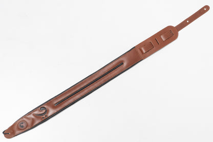 【new】ERGOSTRAPS / Padded FA 3"" Brown / Black regular【GIB Yokohama】