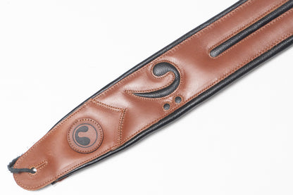 【new】ERGOSTRAPS / Padded FA 3"" Brown / Black regular【GIB Yokohama】