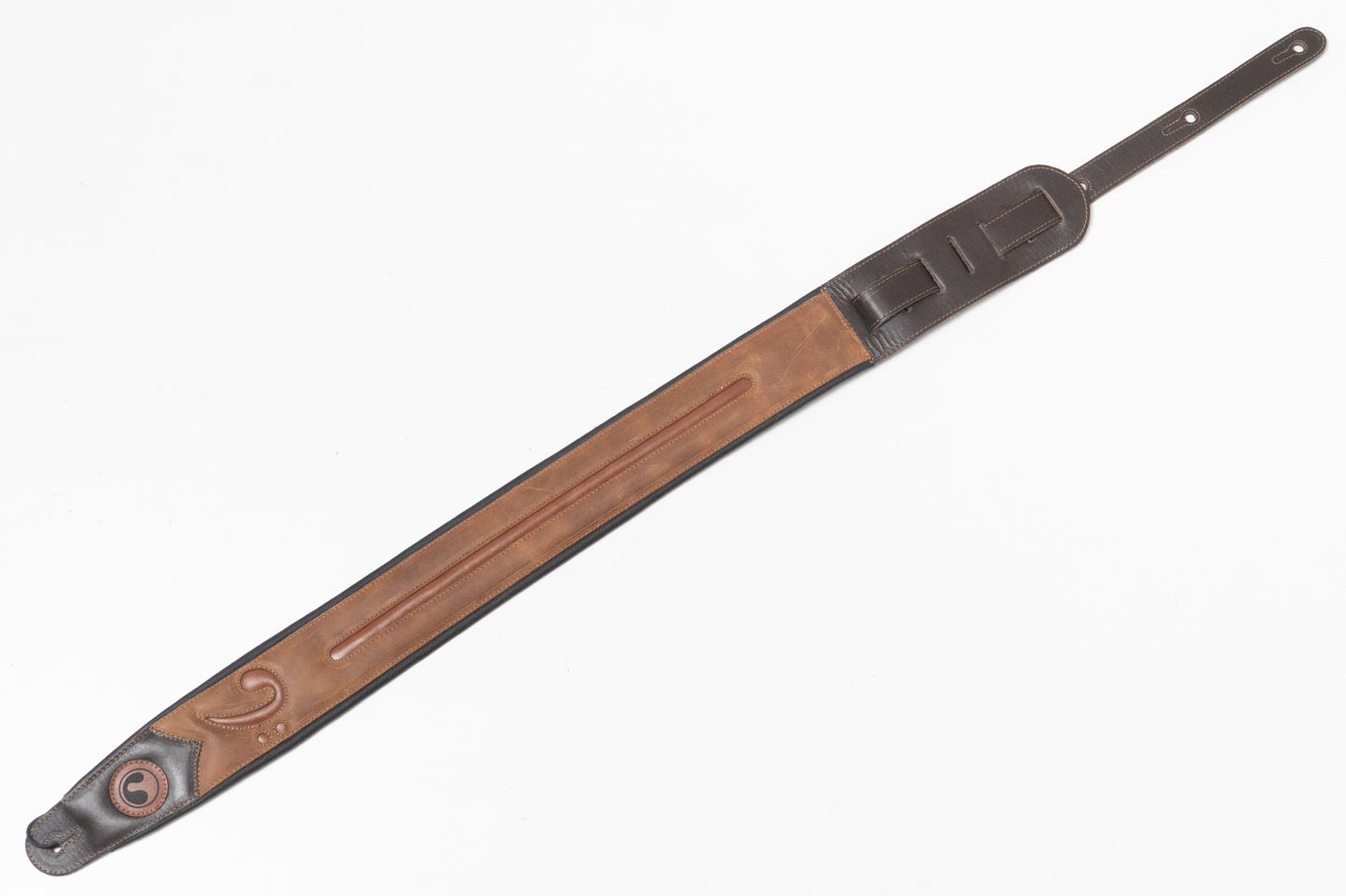 【new】ERGOSTRAPS / Padded FA 3"" Vintage Brown regular【GIB Yokohama】