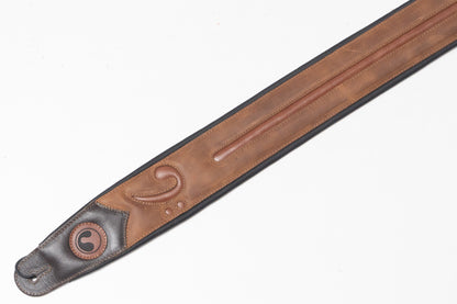 【new】ERGOSTRAPS / Padded FA 3"" Vintage Brown regular【GIB Yokohama】