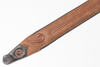 【new】ERGOSTRAPS / Padded FA 4"" Vintage Brown regular【GIB Yokohama】
