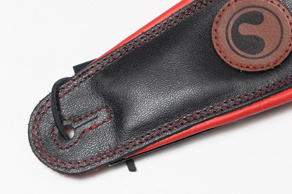 【new】ERGOSTRAPS / Padded Ferrari 3"" Black/Red regular【GIB Yokohama】